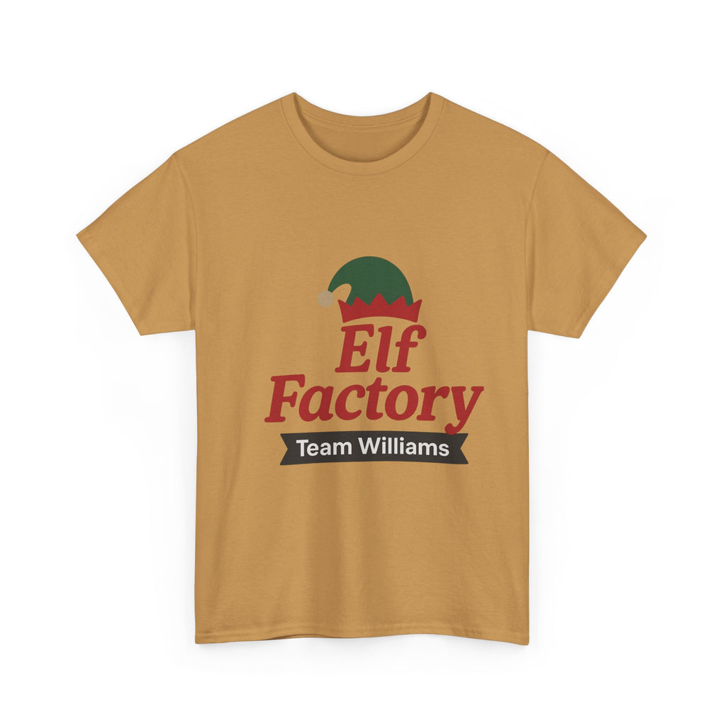 Holiday Huddle Personalized T-Shirt — "Holiday Huddle The Andersons" Family Christmas Tee