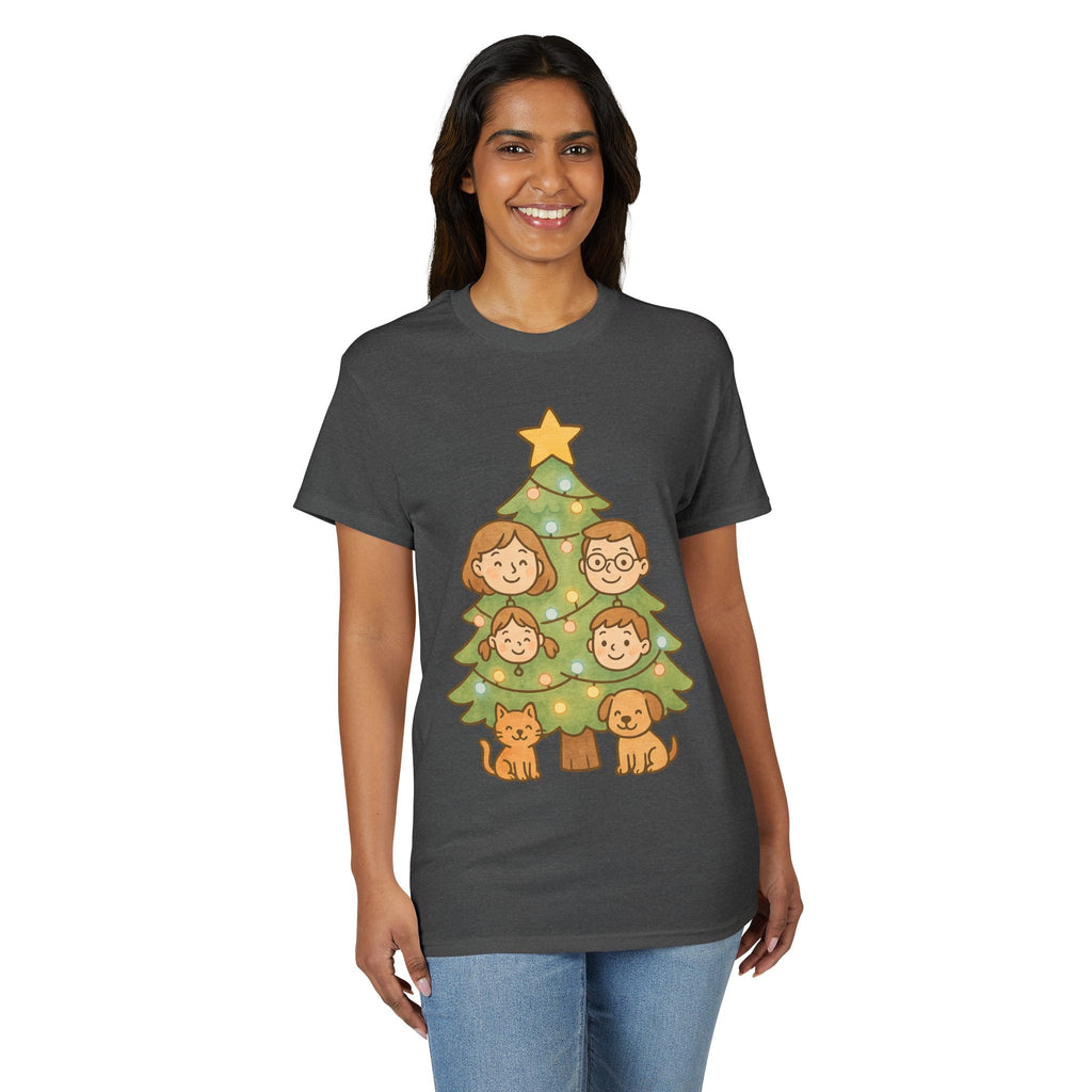 Family Tree Christmas T-Shirt