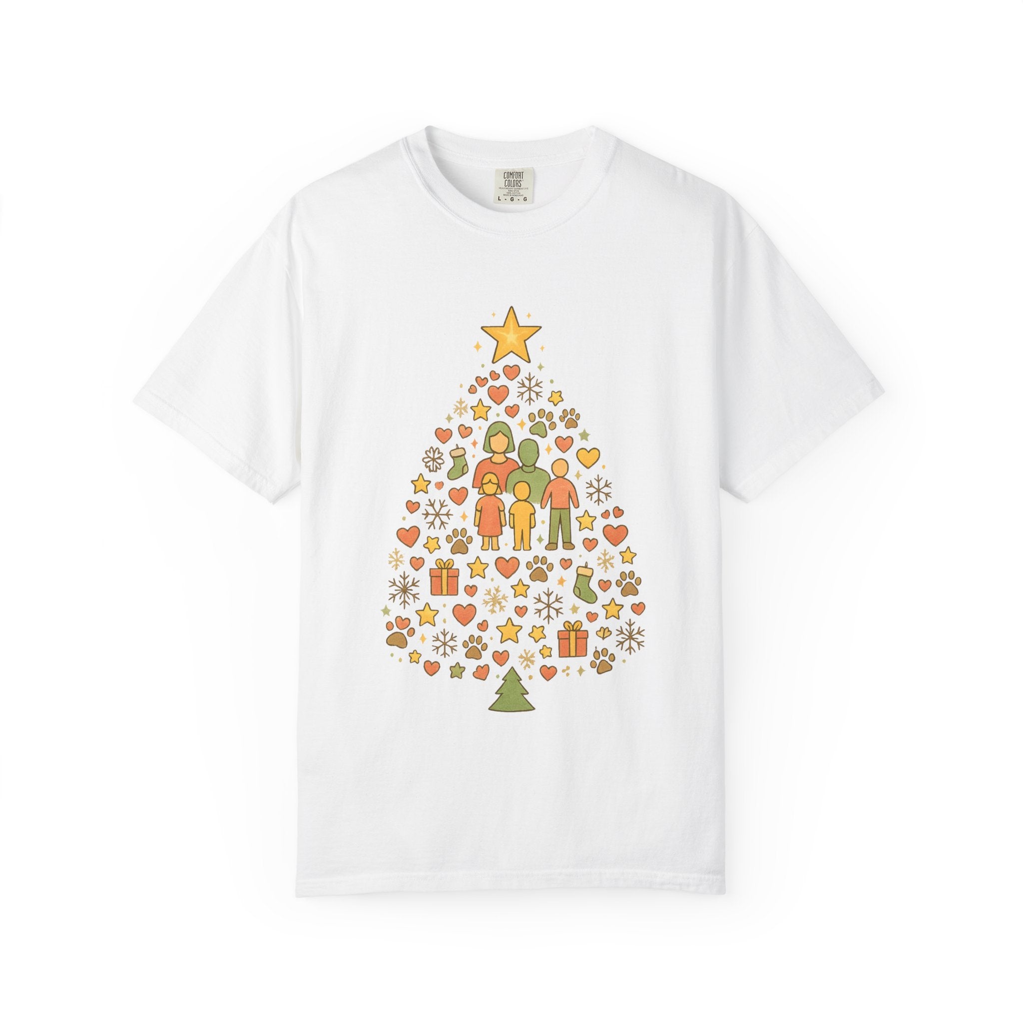 Family Christmas Tree T-Shirt