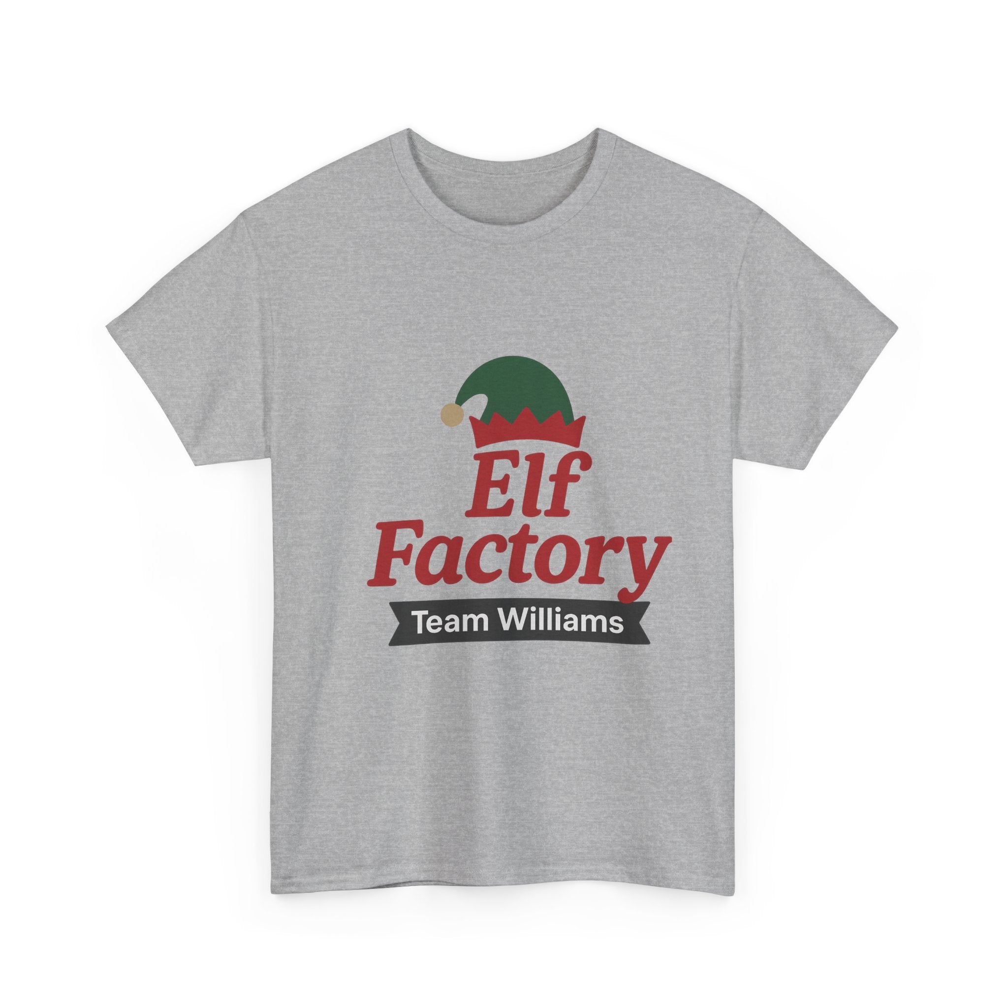 Holiday Huddle Personalized T-Shirt — "Holiday Huddle The Andersons" Family Christmas Tee