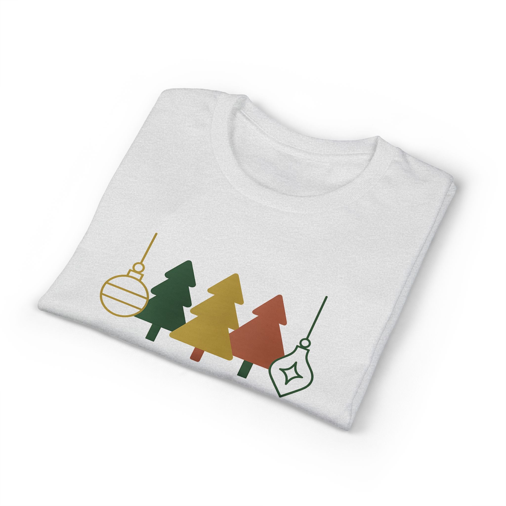 Merry Christmas Trees & Ornaments T-Shirt