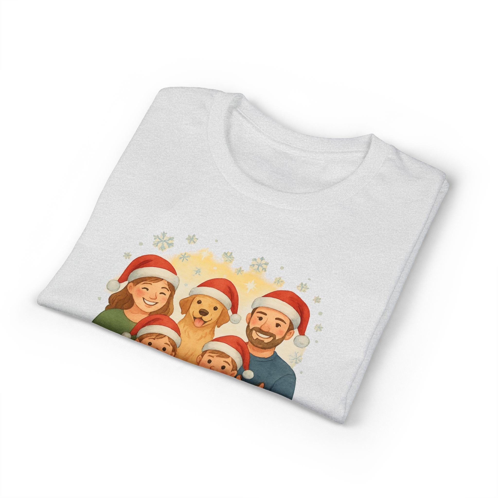 Paws & Claus Family Christmas T-Shirt