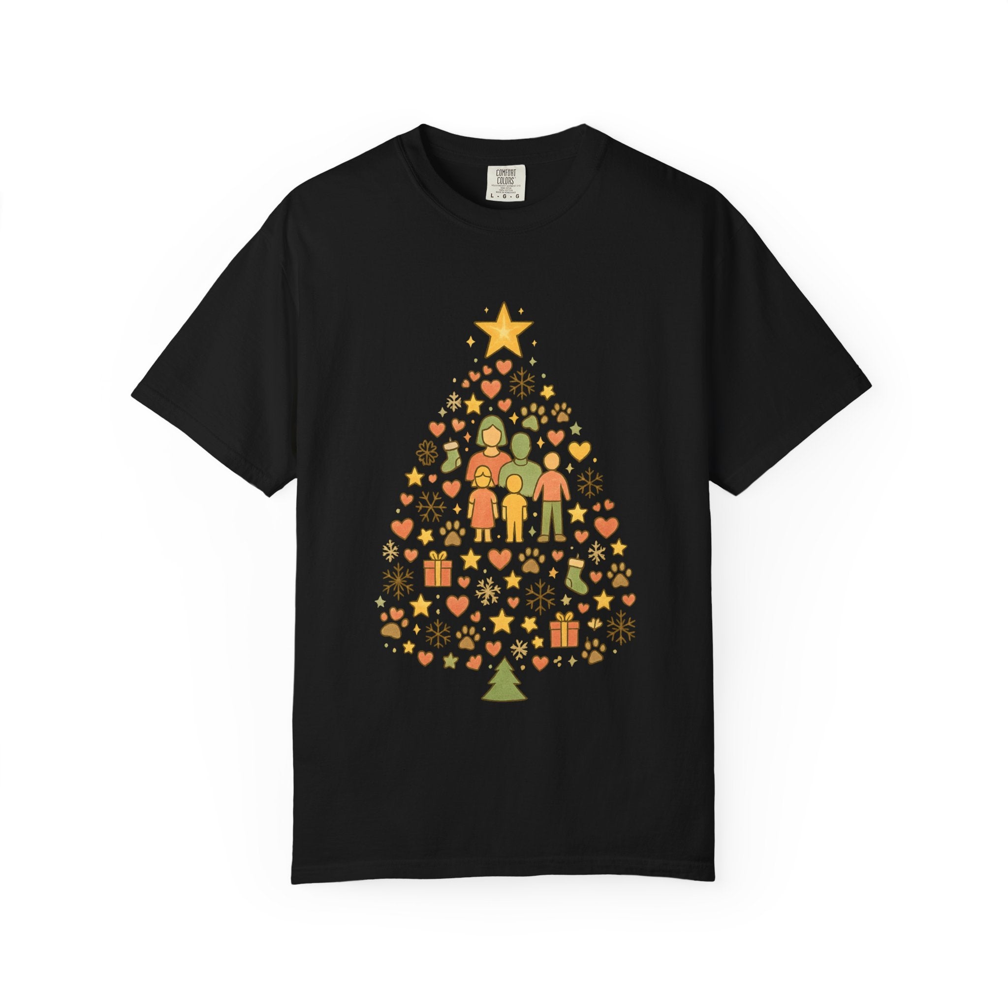 Family Christmas Tree T-Shirt