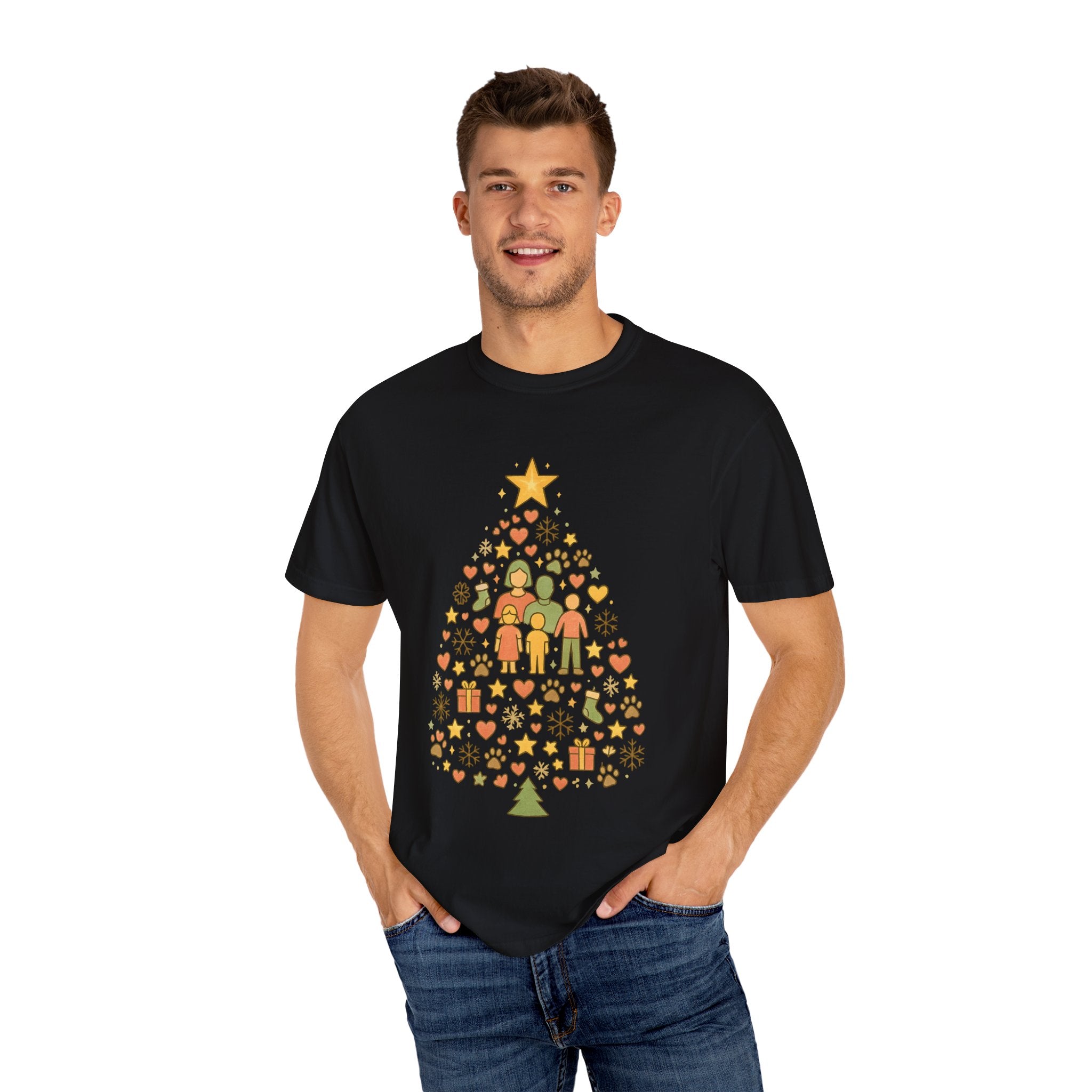 Family Christmas Tree T-Shirt