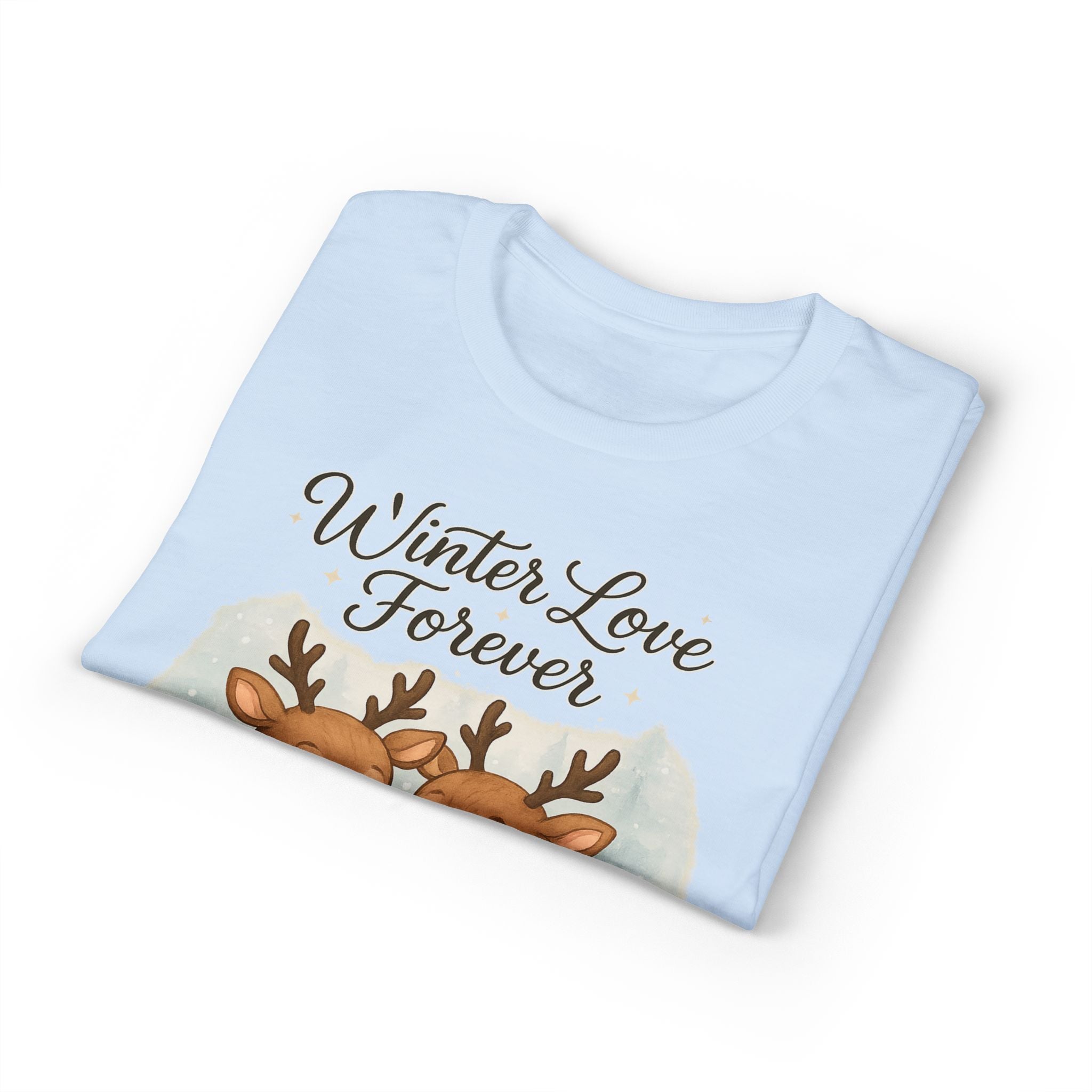 Winter Love Forever Reindeer T-Shirt