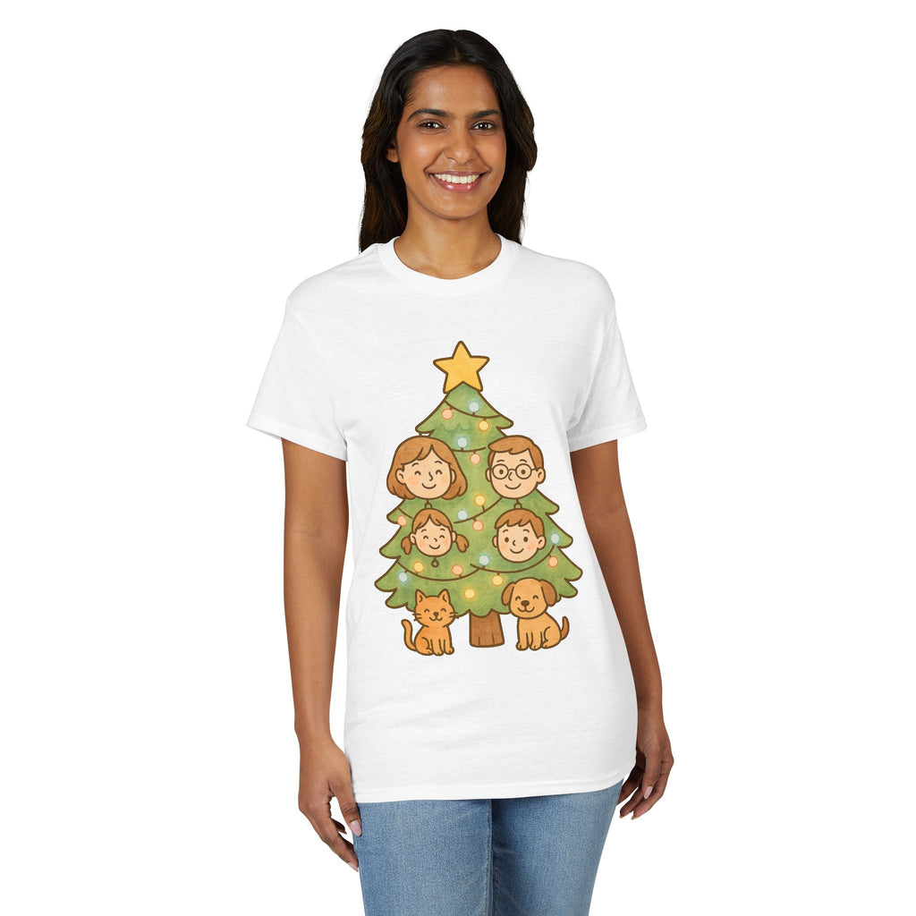 Family Tree Christmas T-Shirt