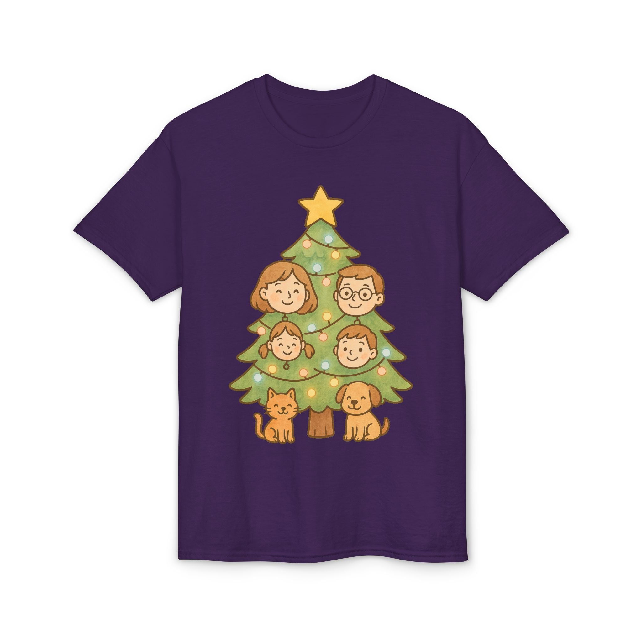Family Tree Christmas T-Shirt