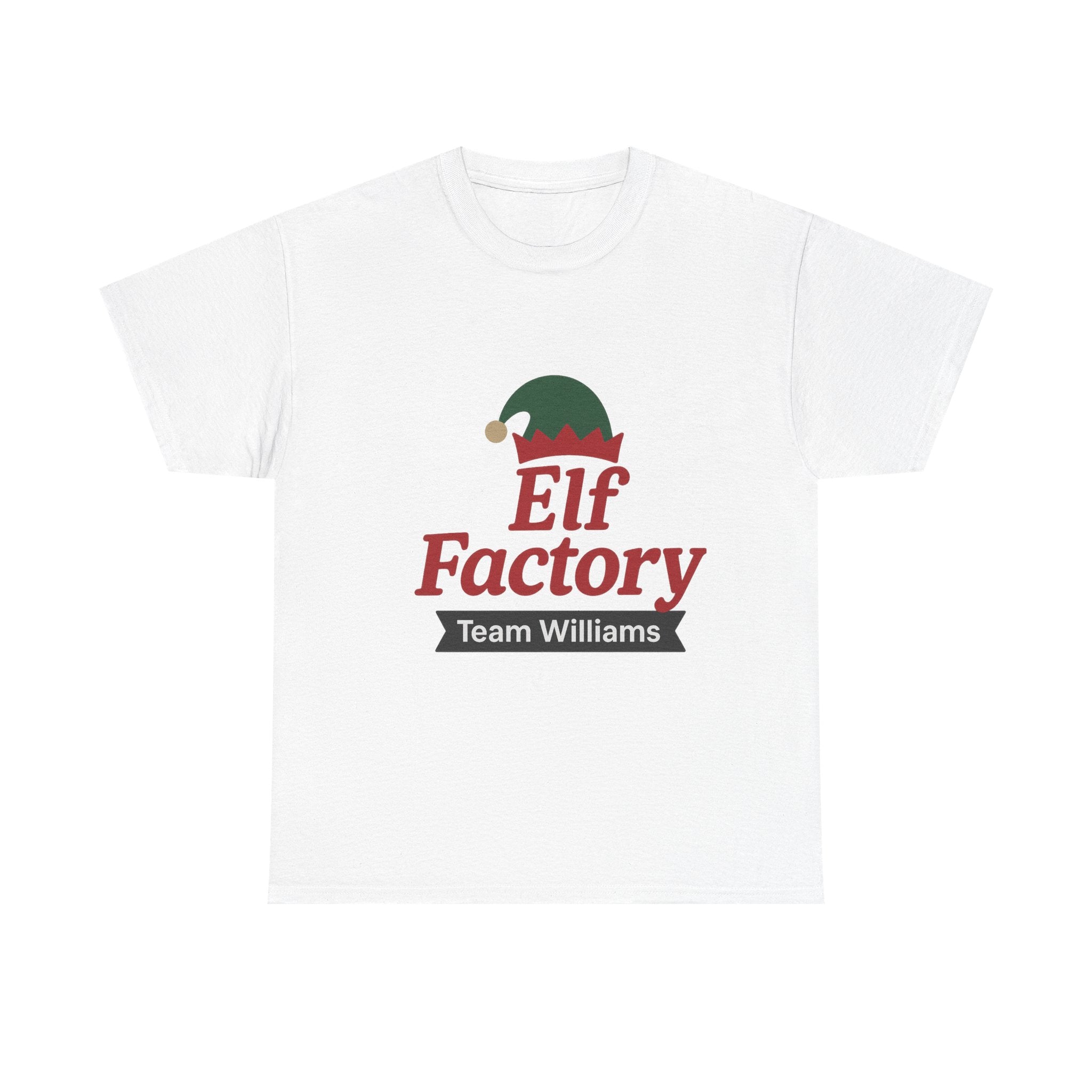 Holiday Huddle Personalized T-Shirt — "Holiday Huddle The Andersons" Family Christmas Tee