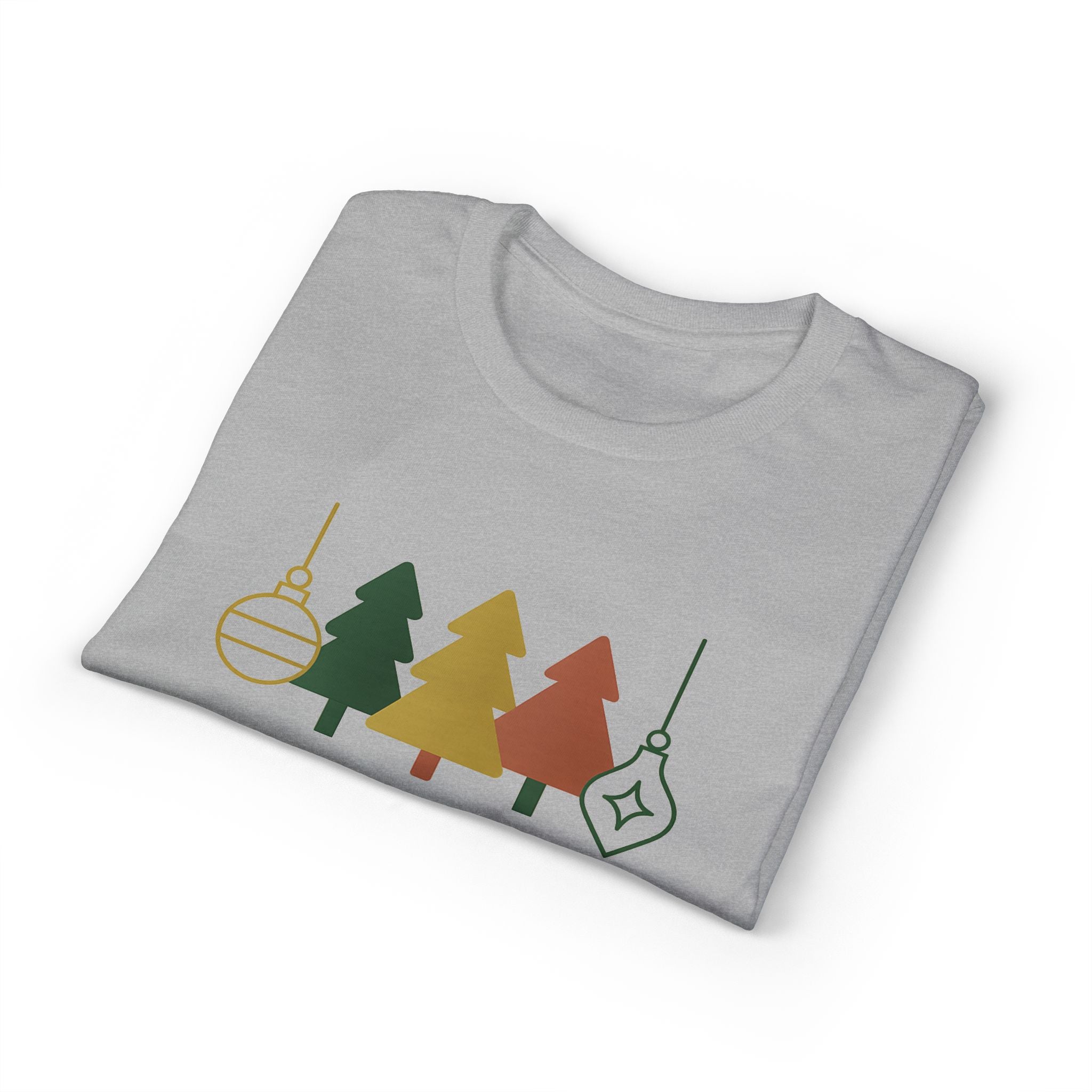 Merry Christmas Trees & Ornaments T-Shirt