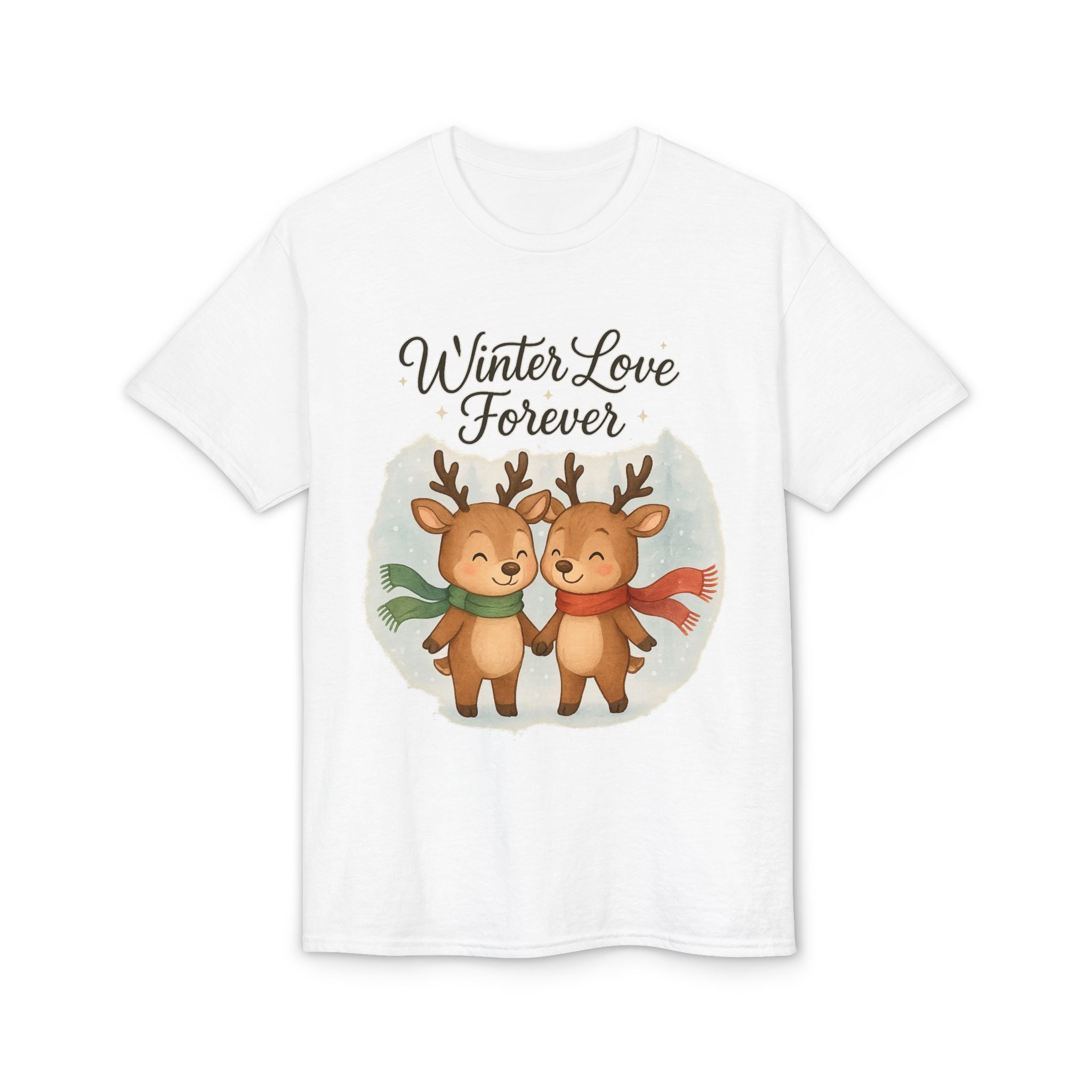 Winter Love Forever Reindeer T-Shirt