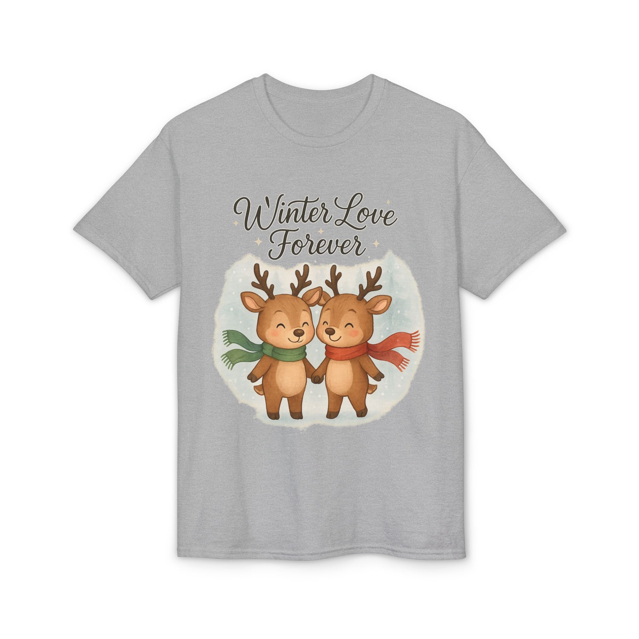 Winter Love Forever Reindeer T-Shirt