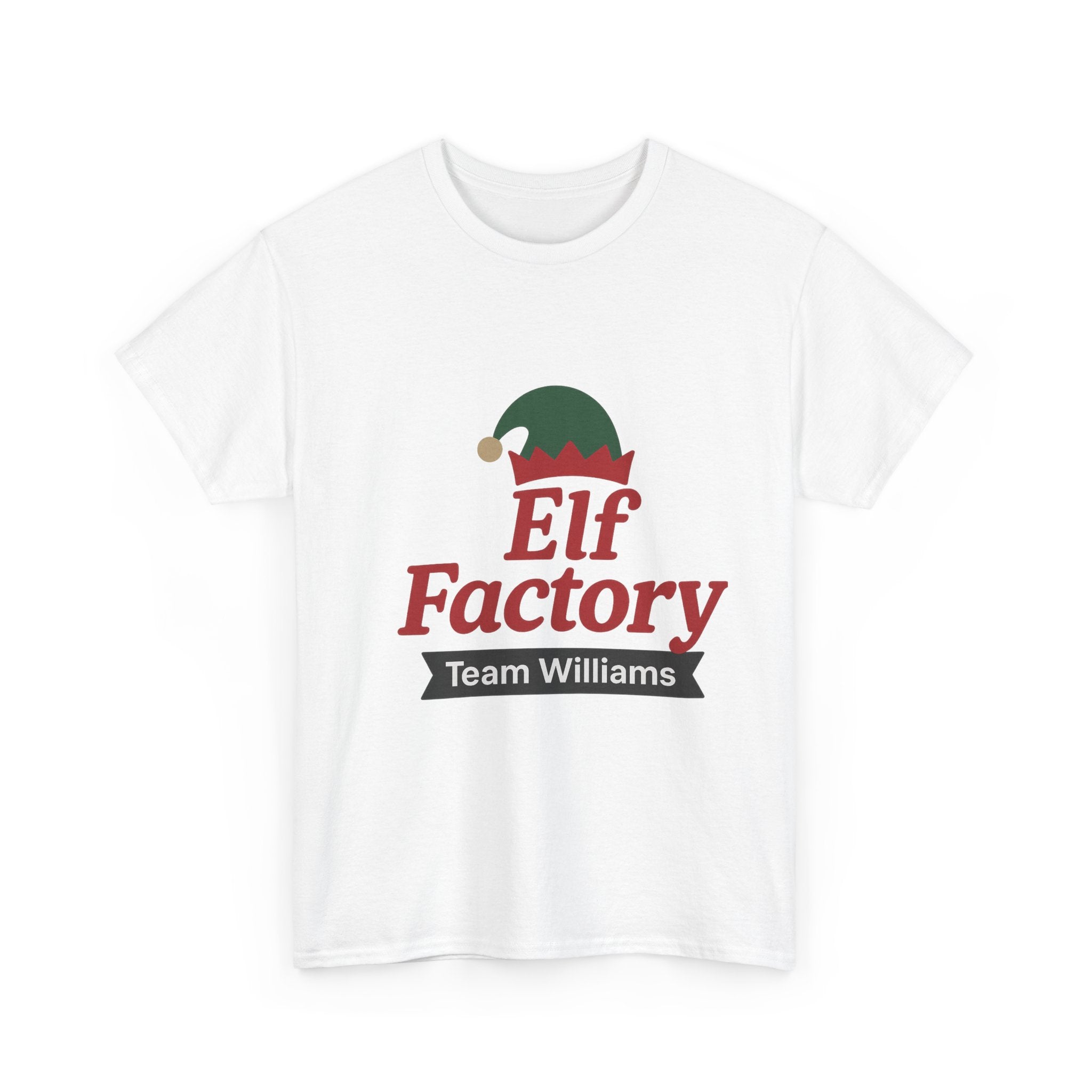 Holiday Huddle Personalized T-Shirt — "Holiday Huddle The Andersons" Family Christmas Tee