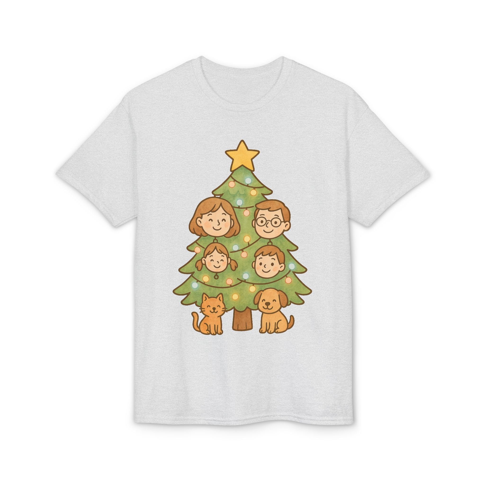 Family Tree Christmas T-Shirt