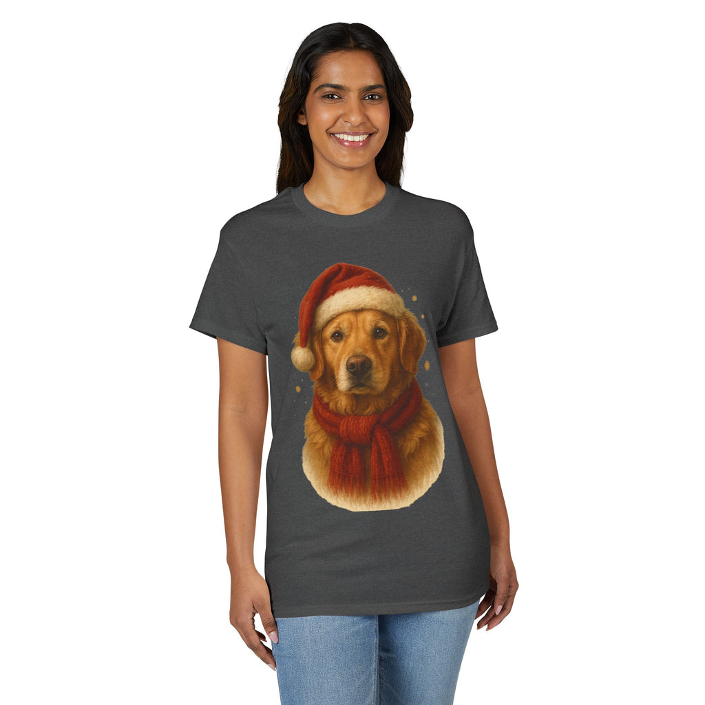 Golden Retriever Christmas Dog T-Shirt