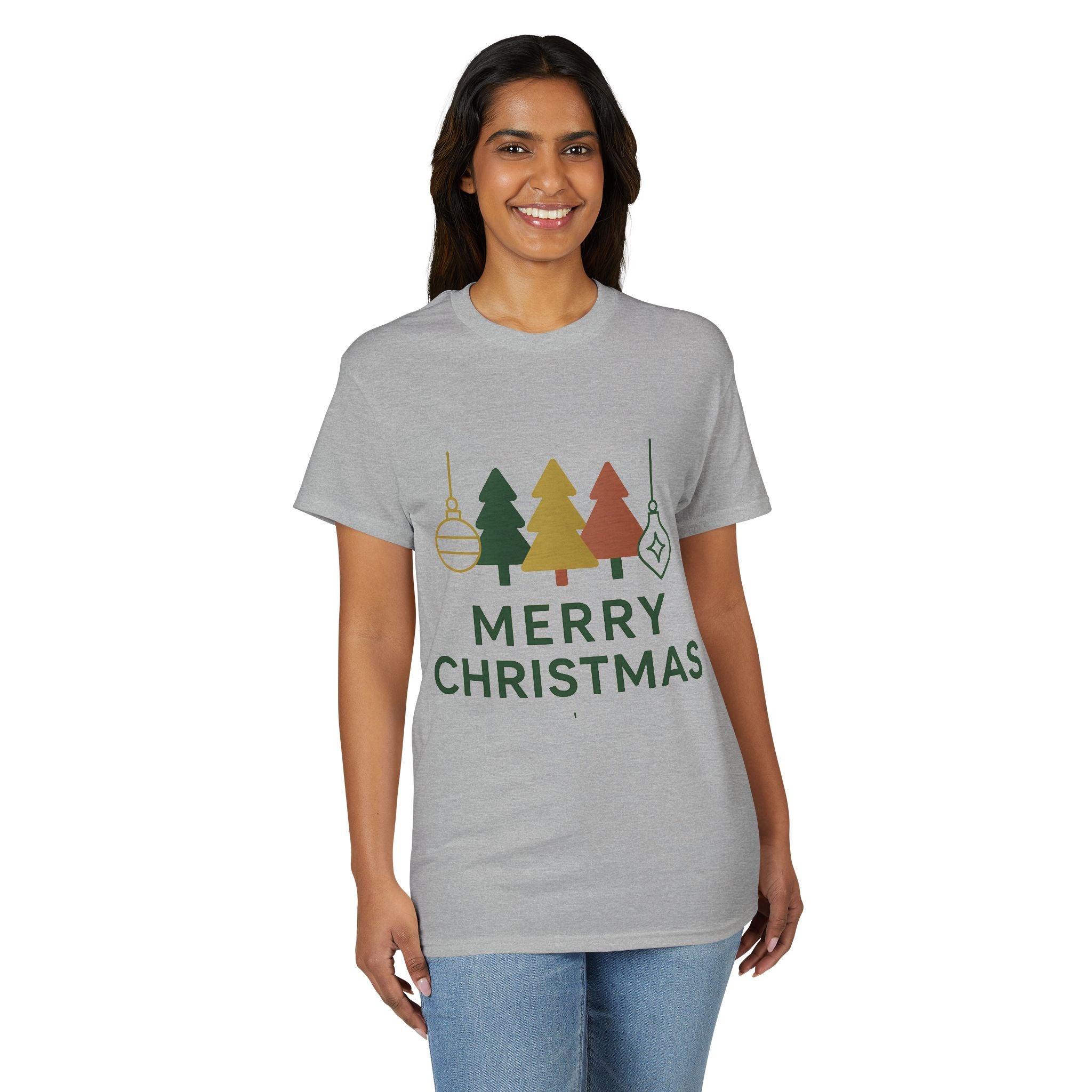 Merry Christmas Trees & Ornaments T-Shirt