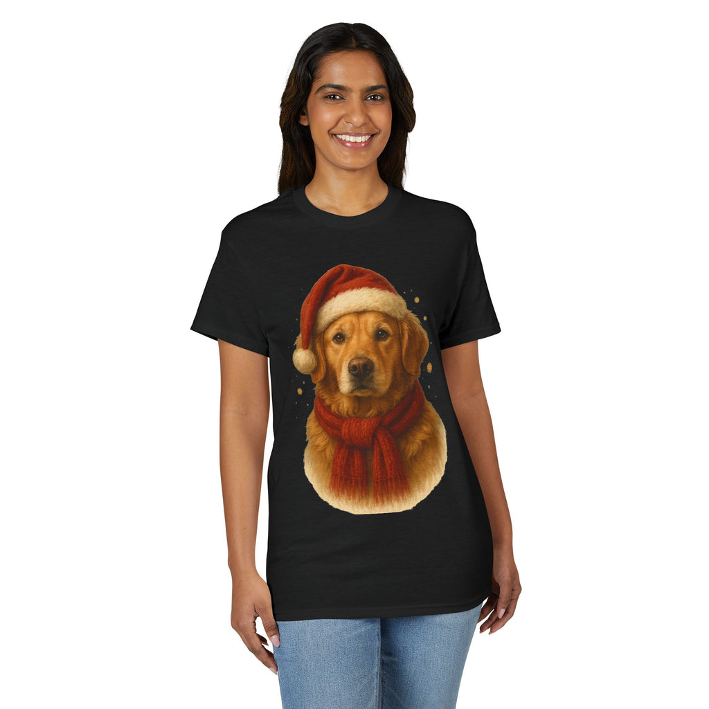 Golden Retriever Christmas Dog T-Shirt