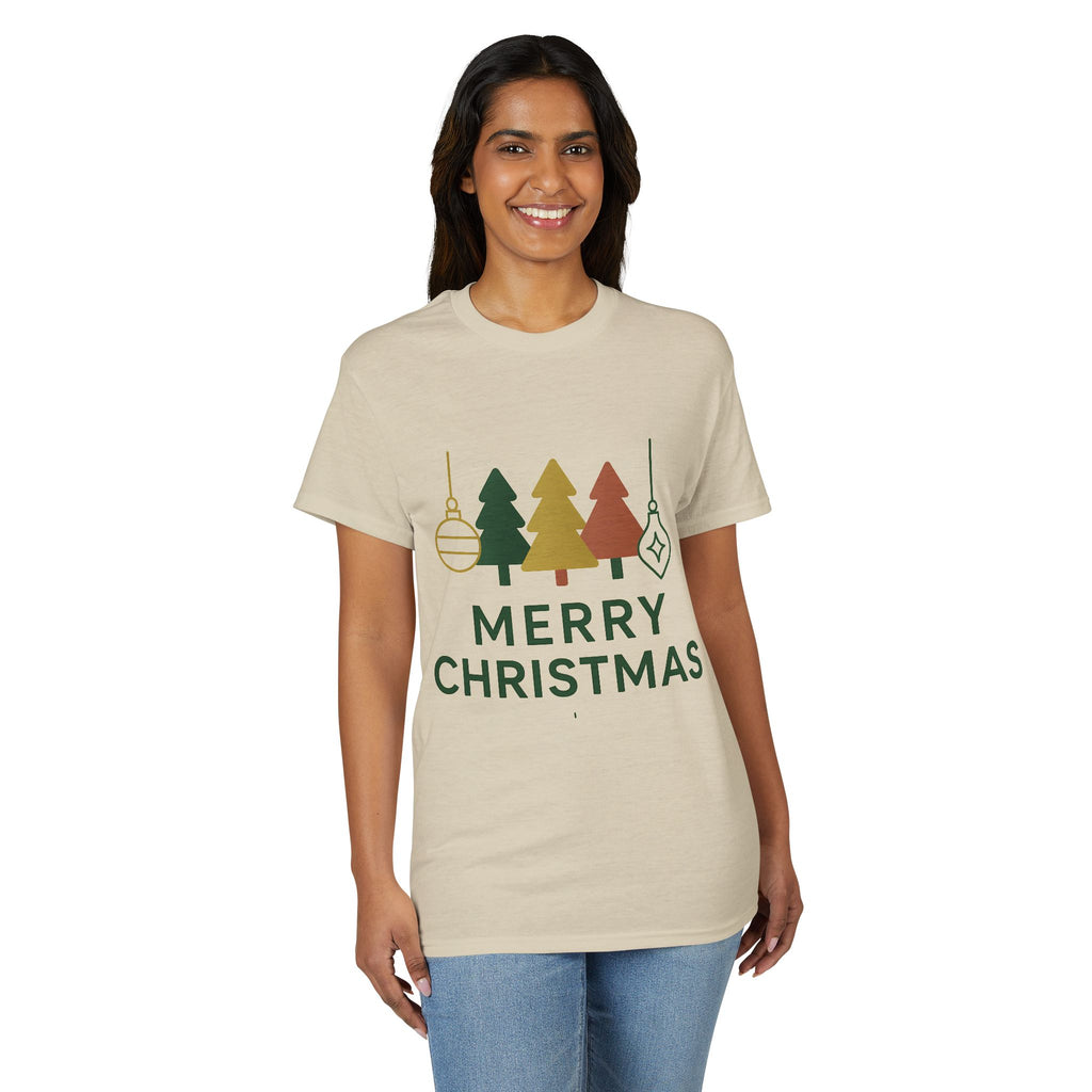 Merry Christmas Trees & Ornaments T-Shirt