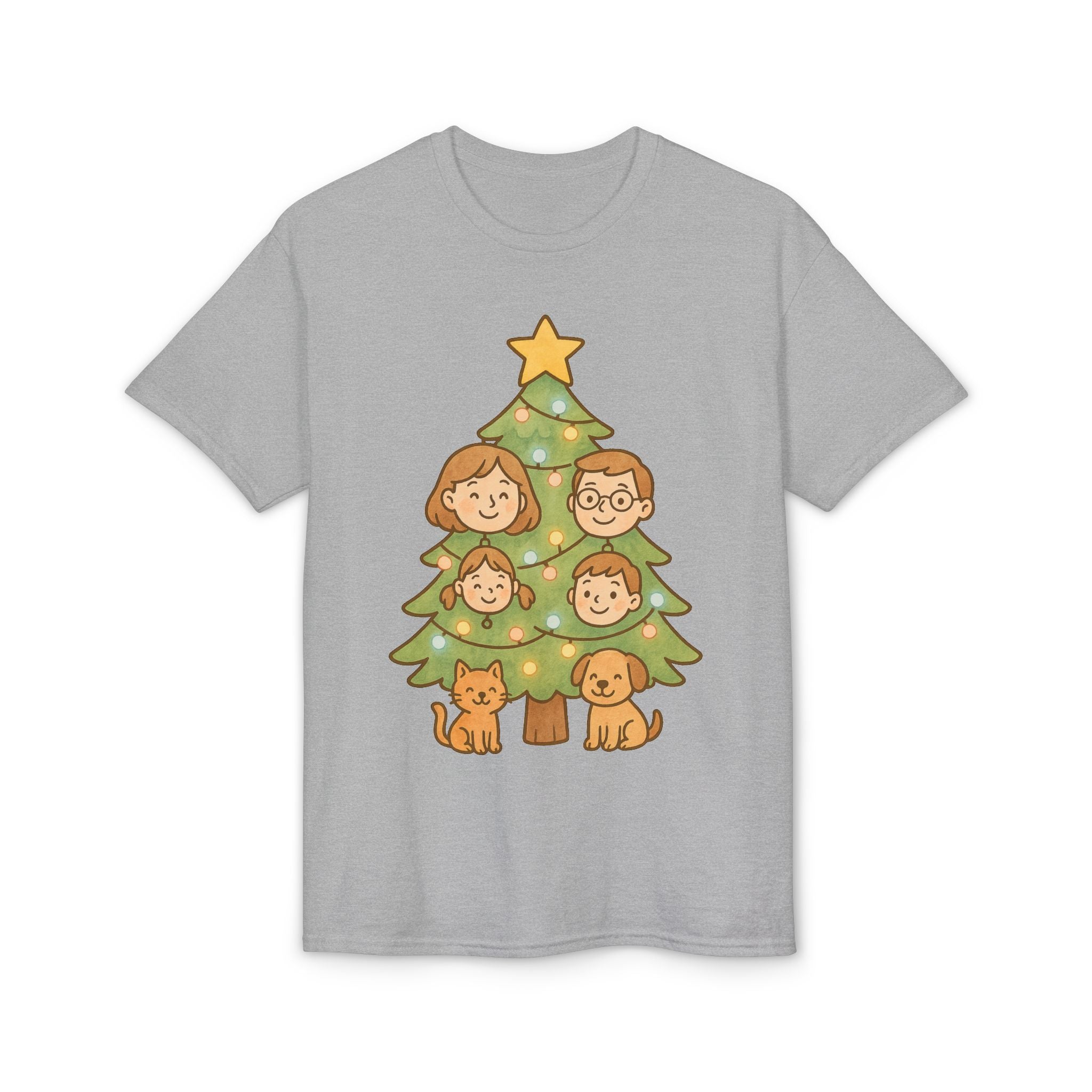 Family Tree Christmas T-Shirt