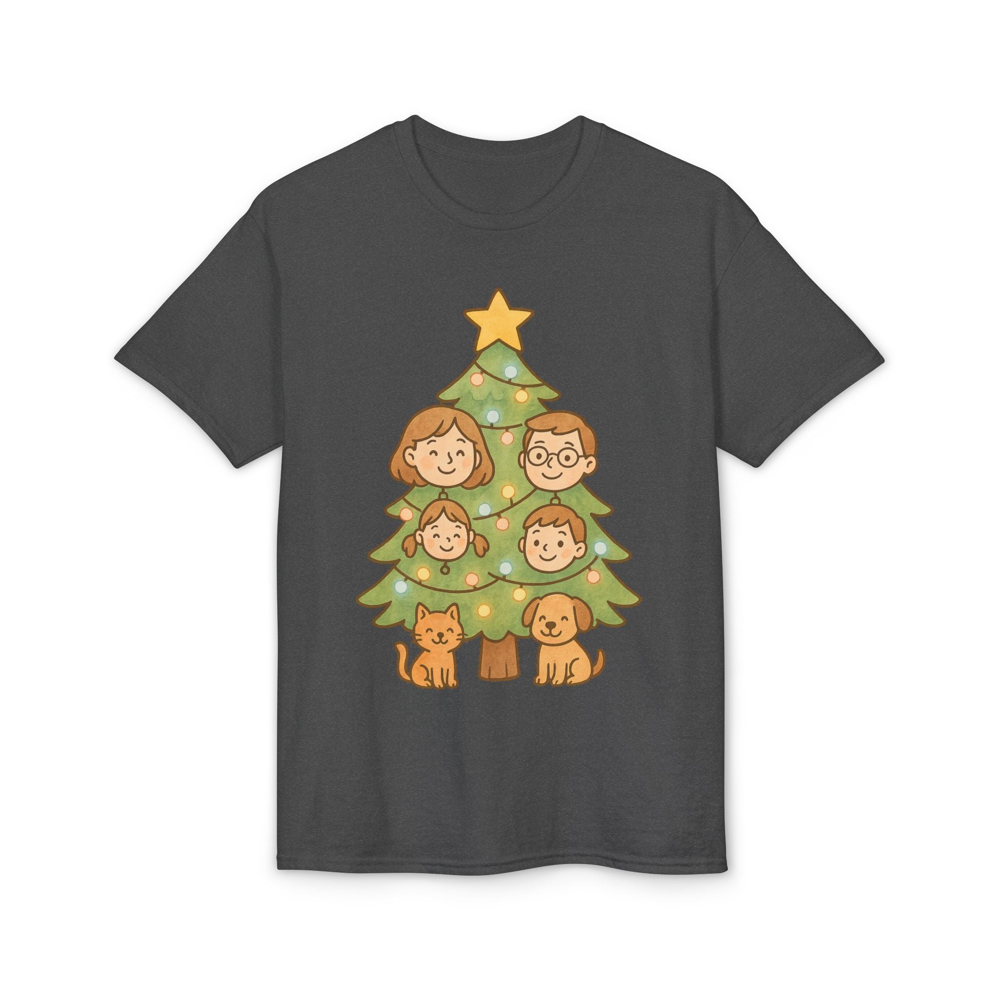 Family Tree Christmas T-Shirt