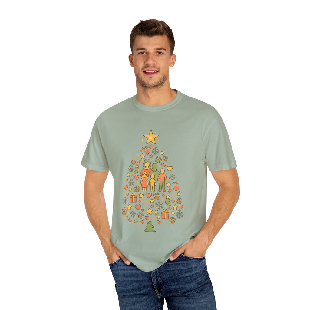 Family Christmas Tree T-Shirt