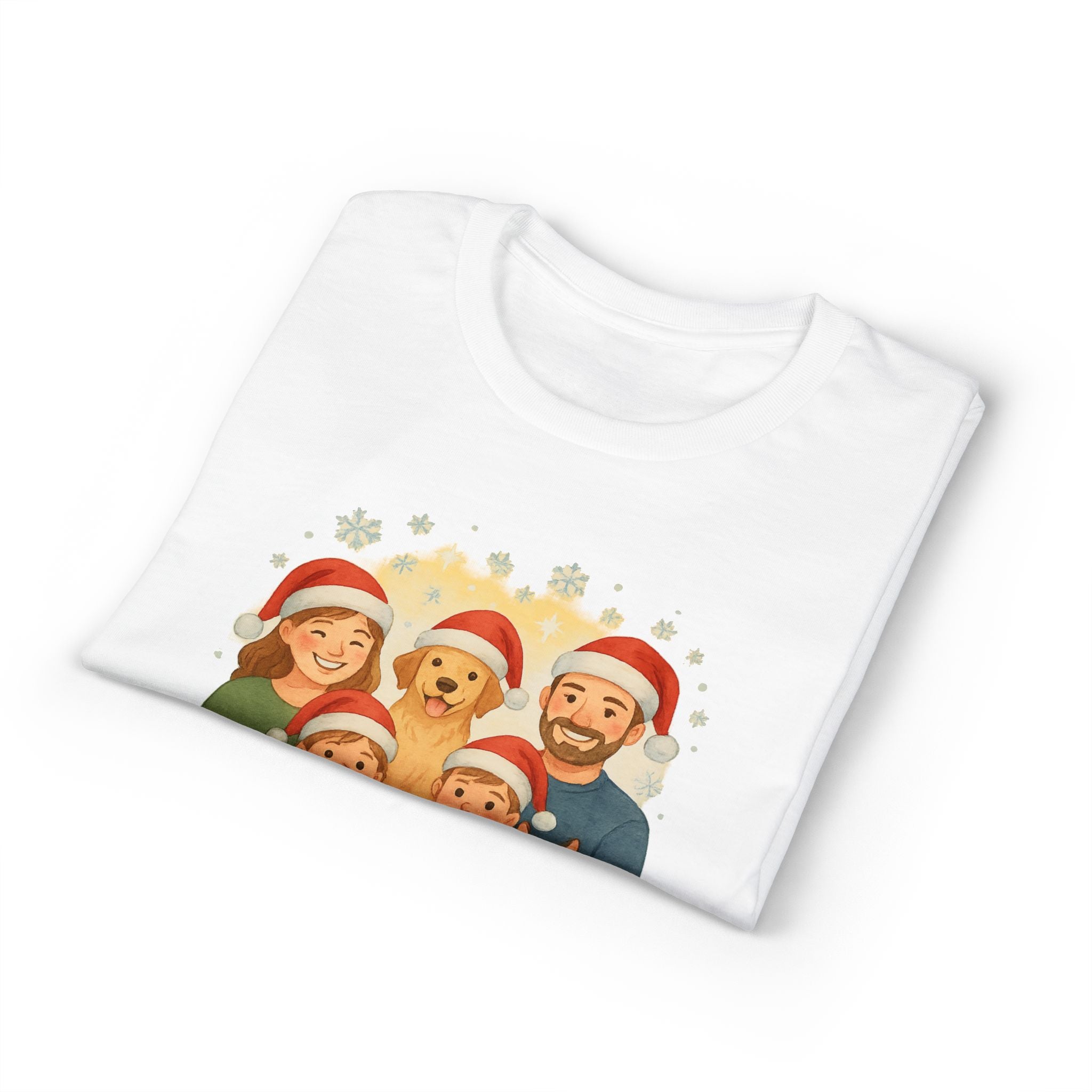 Paws & Claus Family Christmas T-Shirt