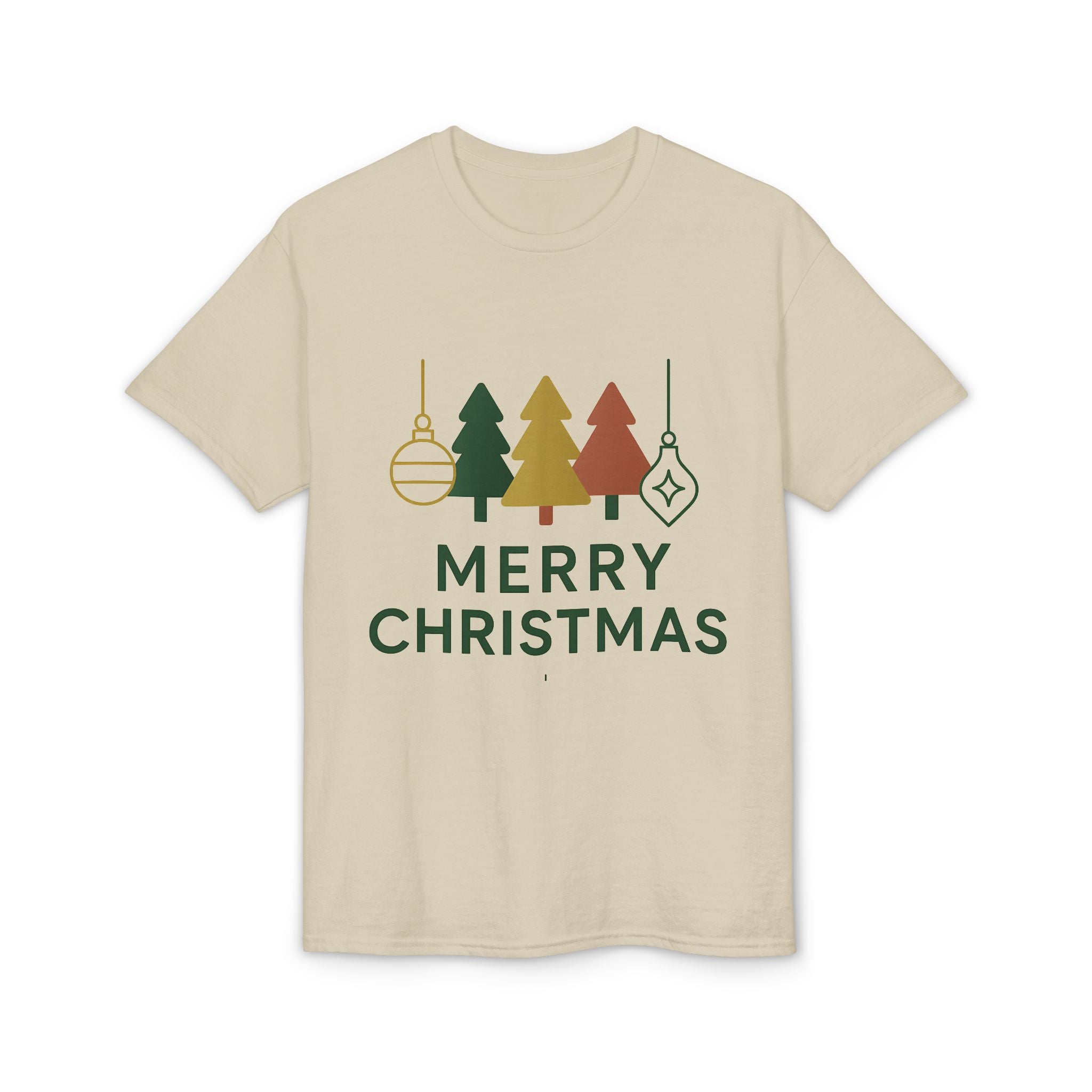 Merry Christmas Trees & Ornaments T-Shirt