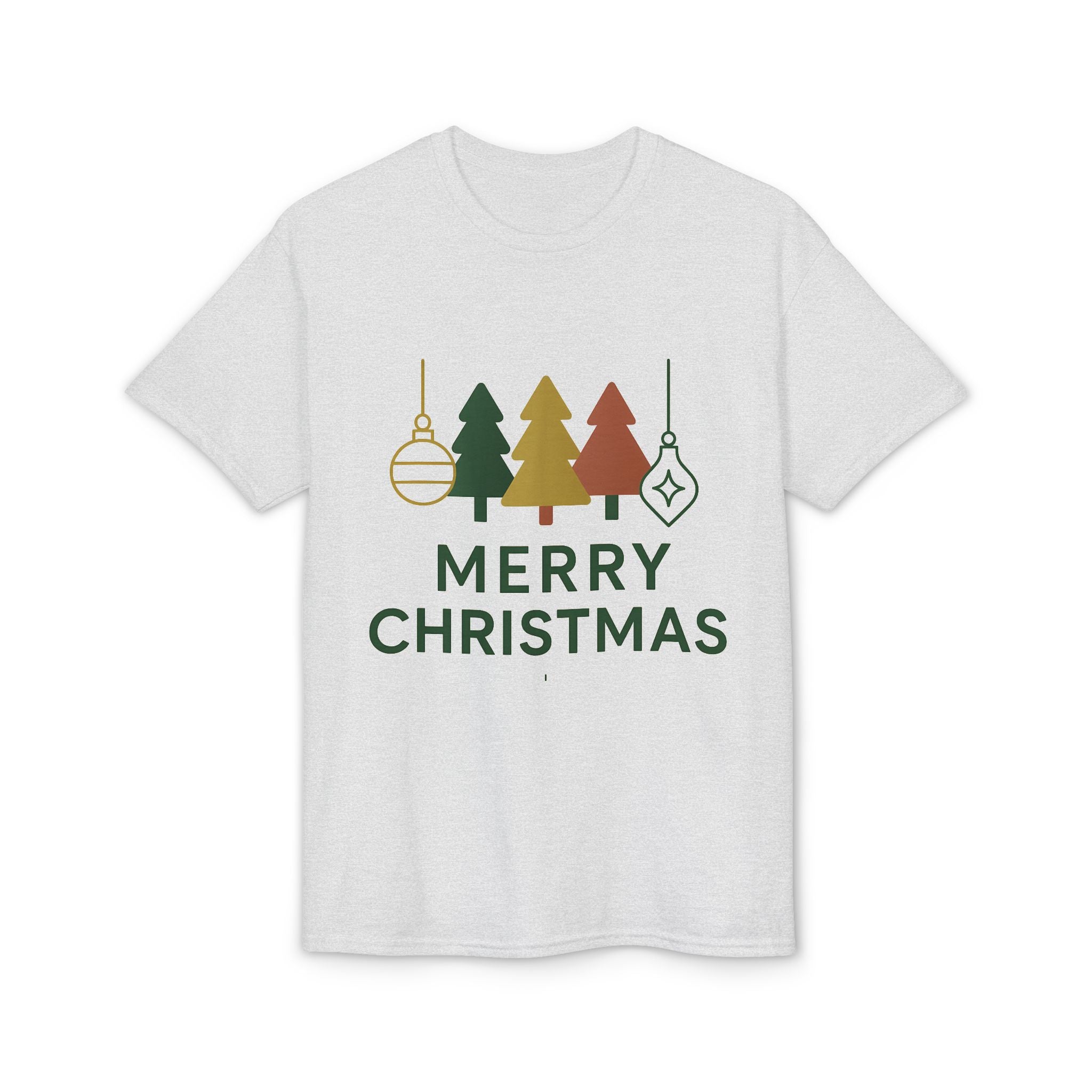 Merry Christmas Trees & Ornaments T-Shirt