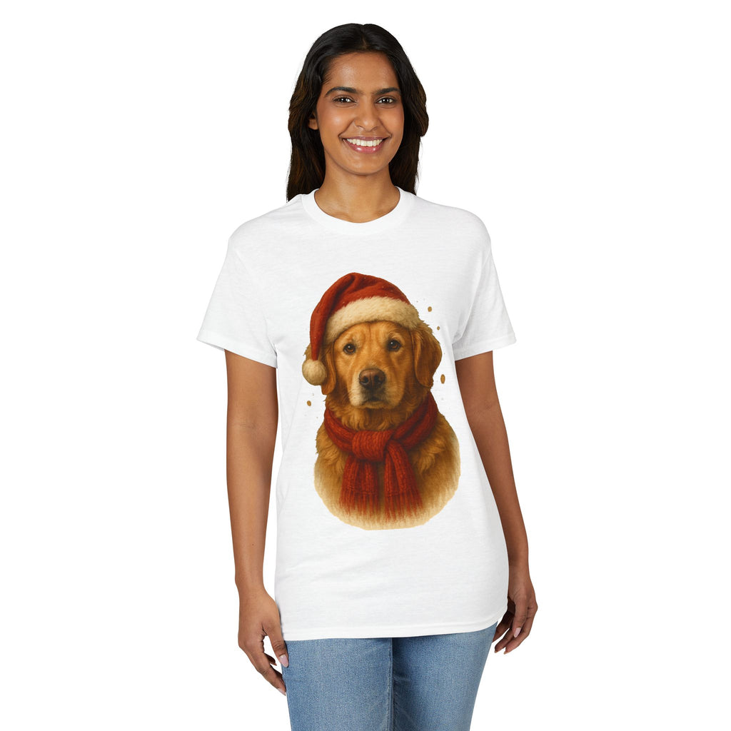 Golden Retriever Christmas Dog T-Shirt