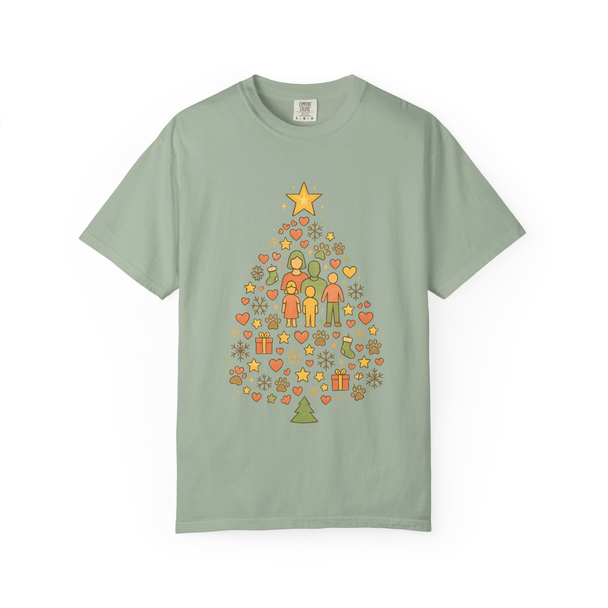 Family Christmas Tree T-Shirt