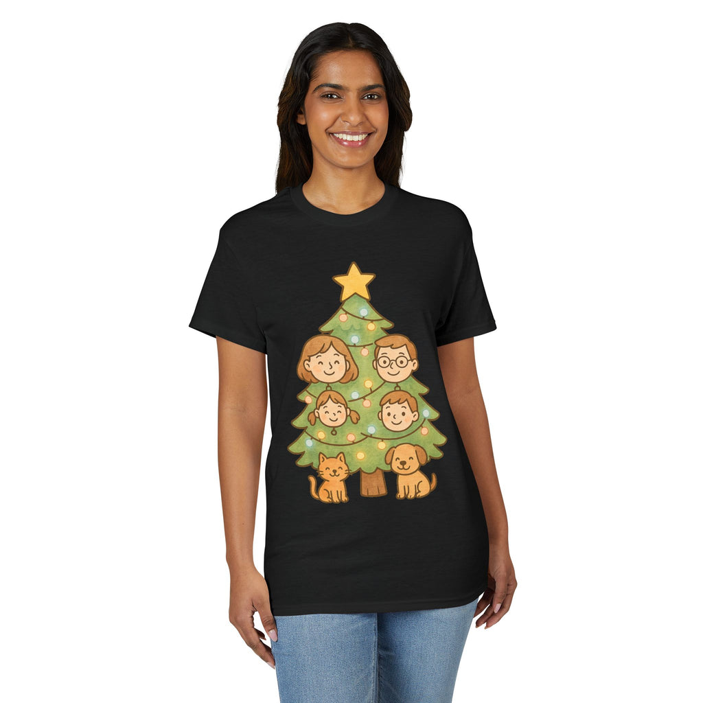 Family Tree Christmas T-Shirt