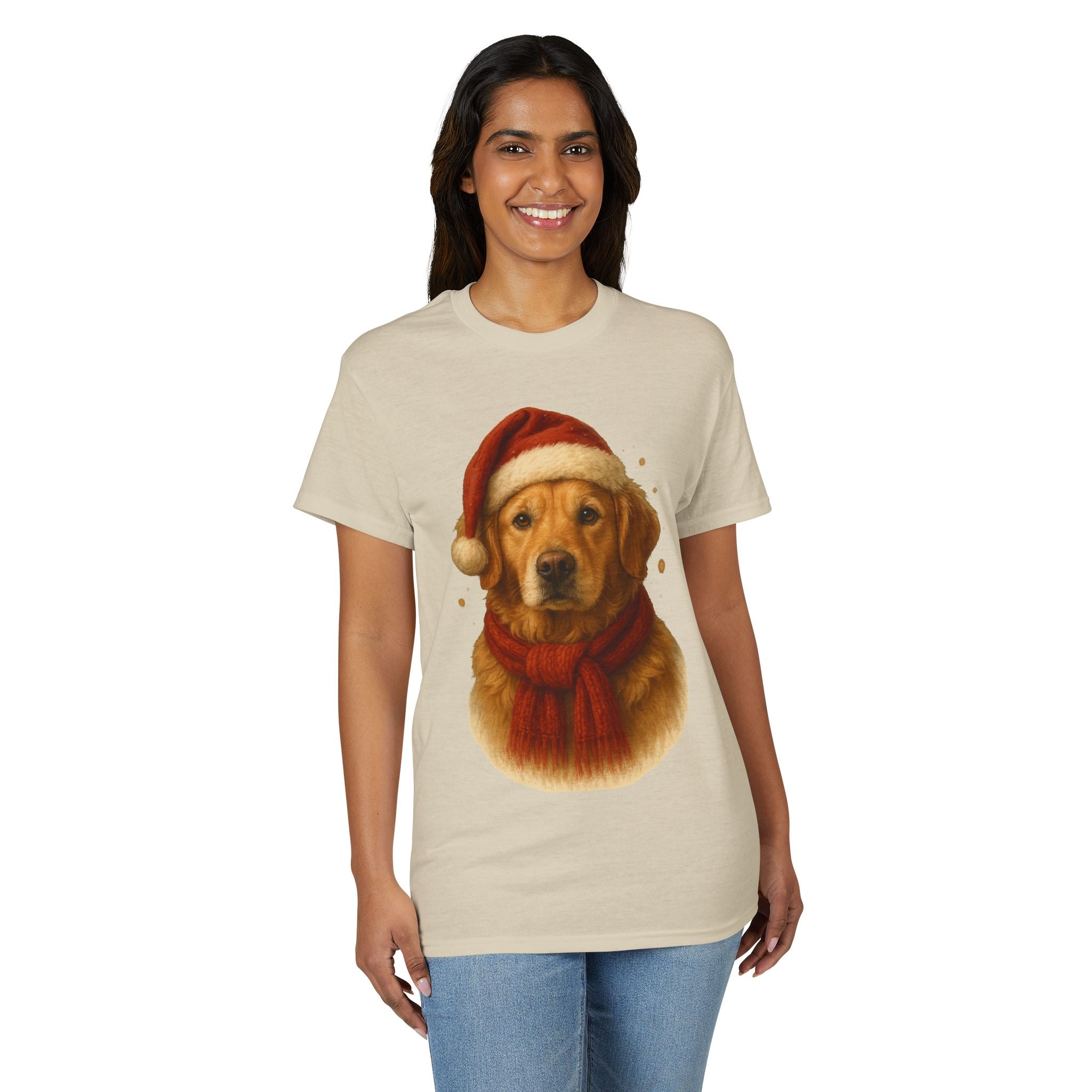 Golden Retriever Christmas Dog T-Shirt
