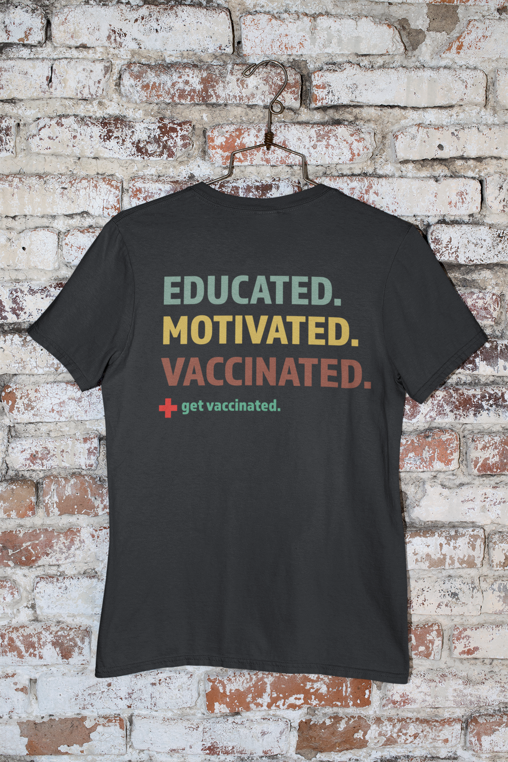 Educated. Vaccinated. Tee