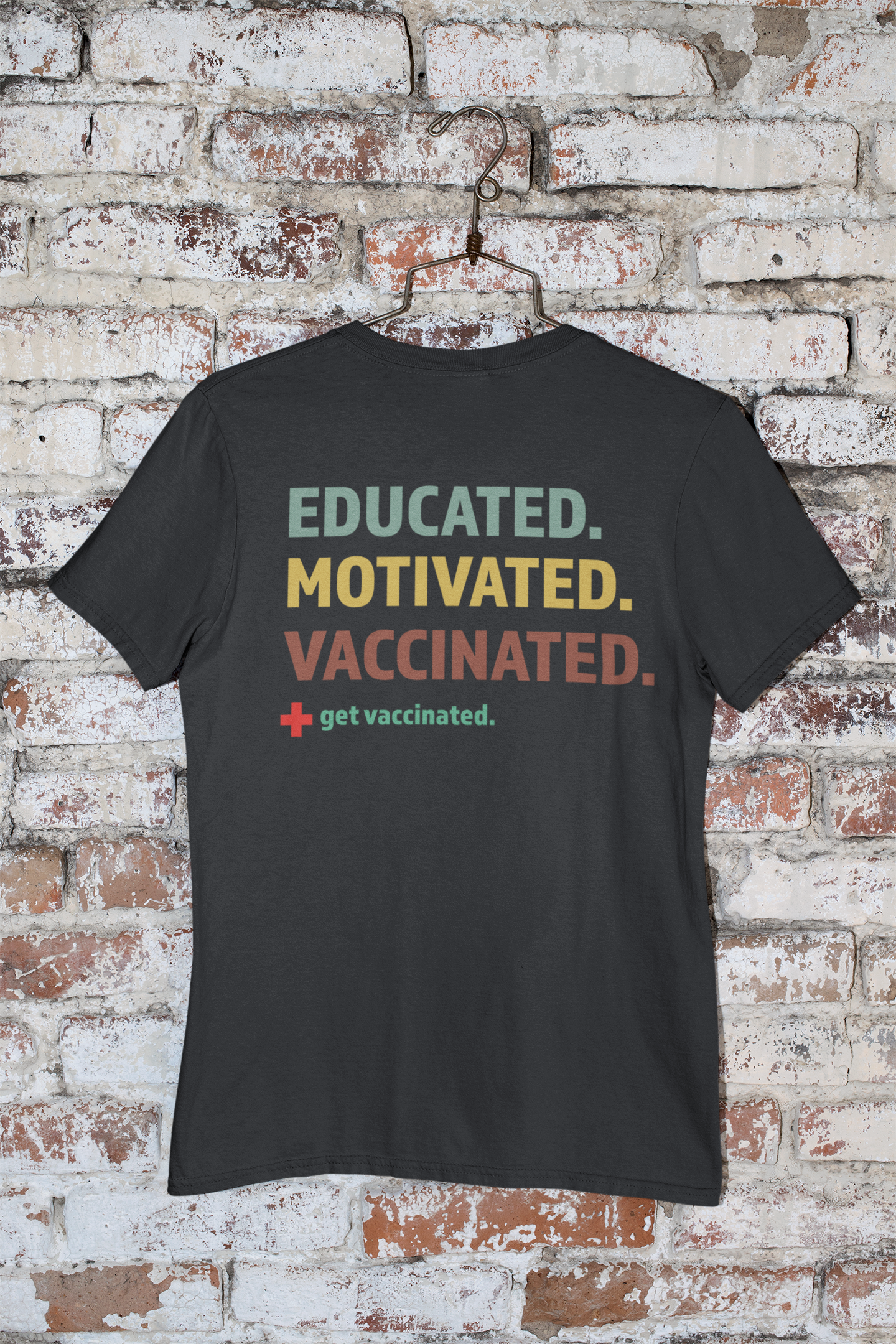 Educated. Vaccinated. Tee