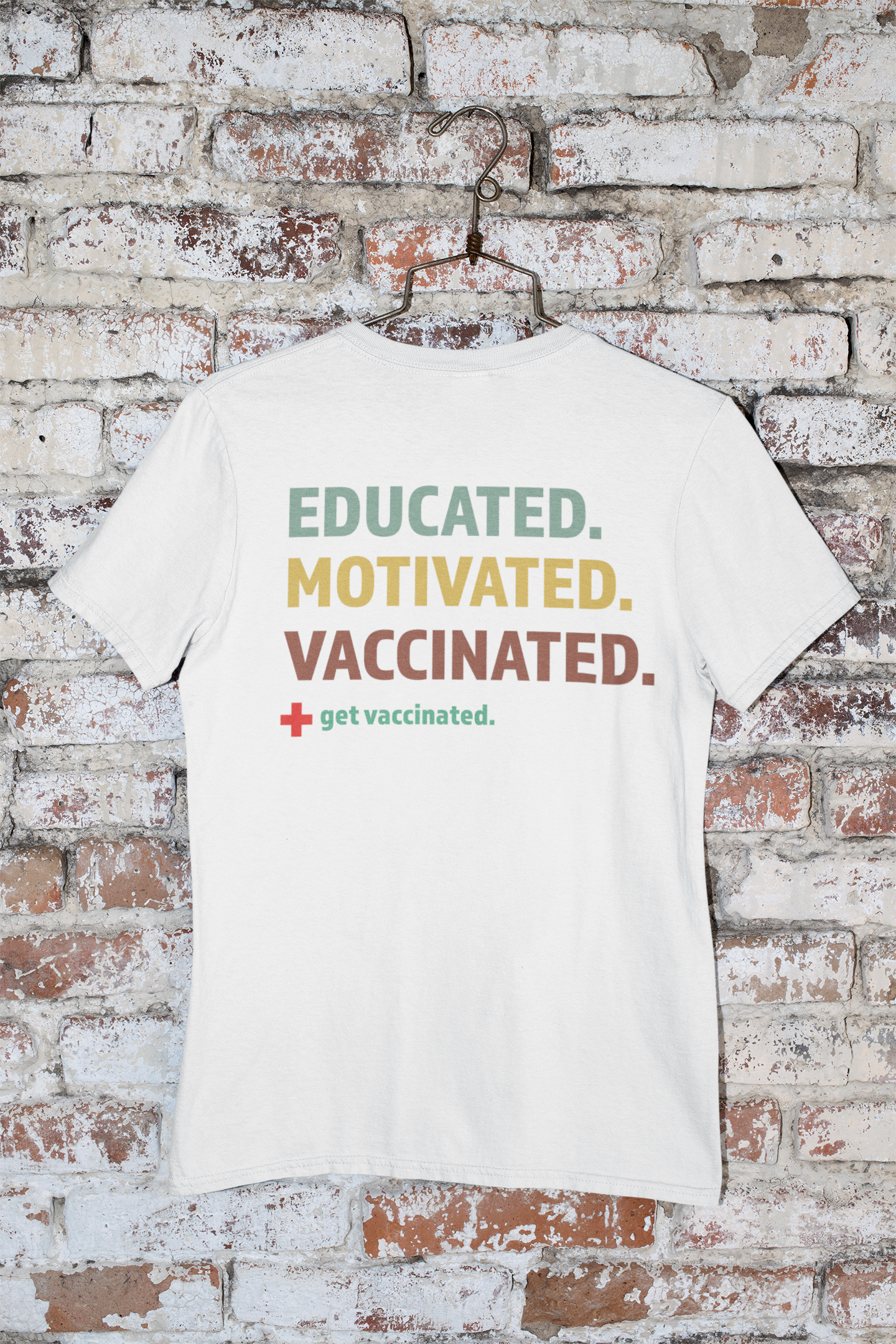 Educated. Vaccinated. Tee