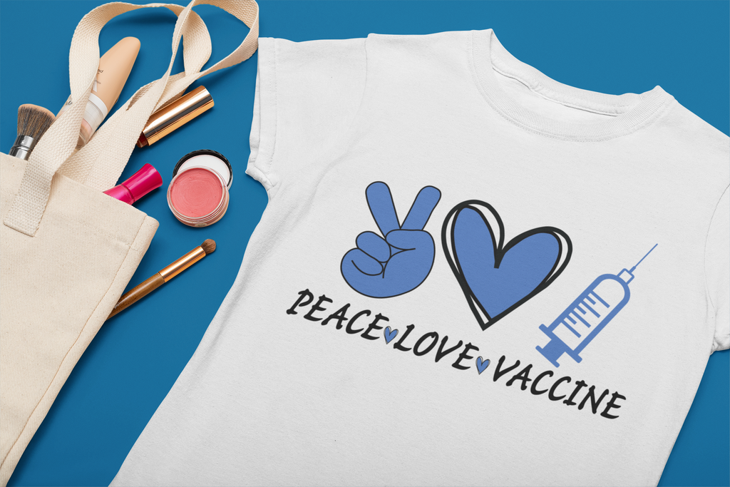 Peace Love Vaccine Tee