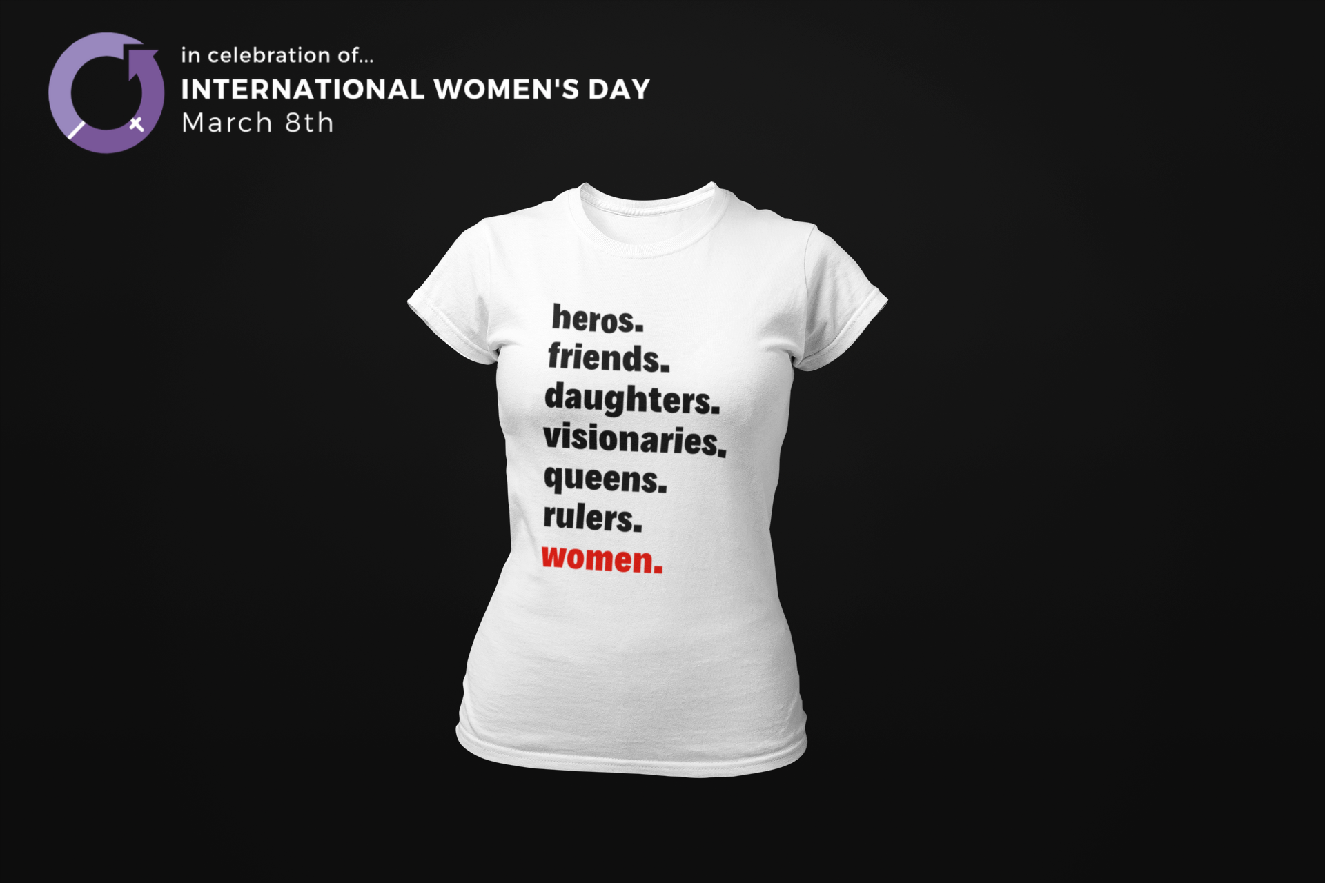 Int'l Women's Day Tee