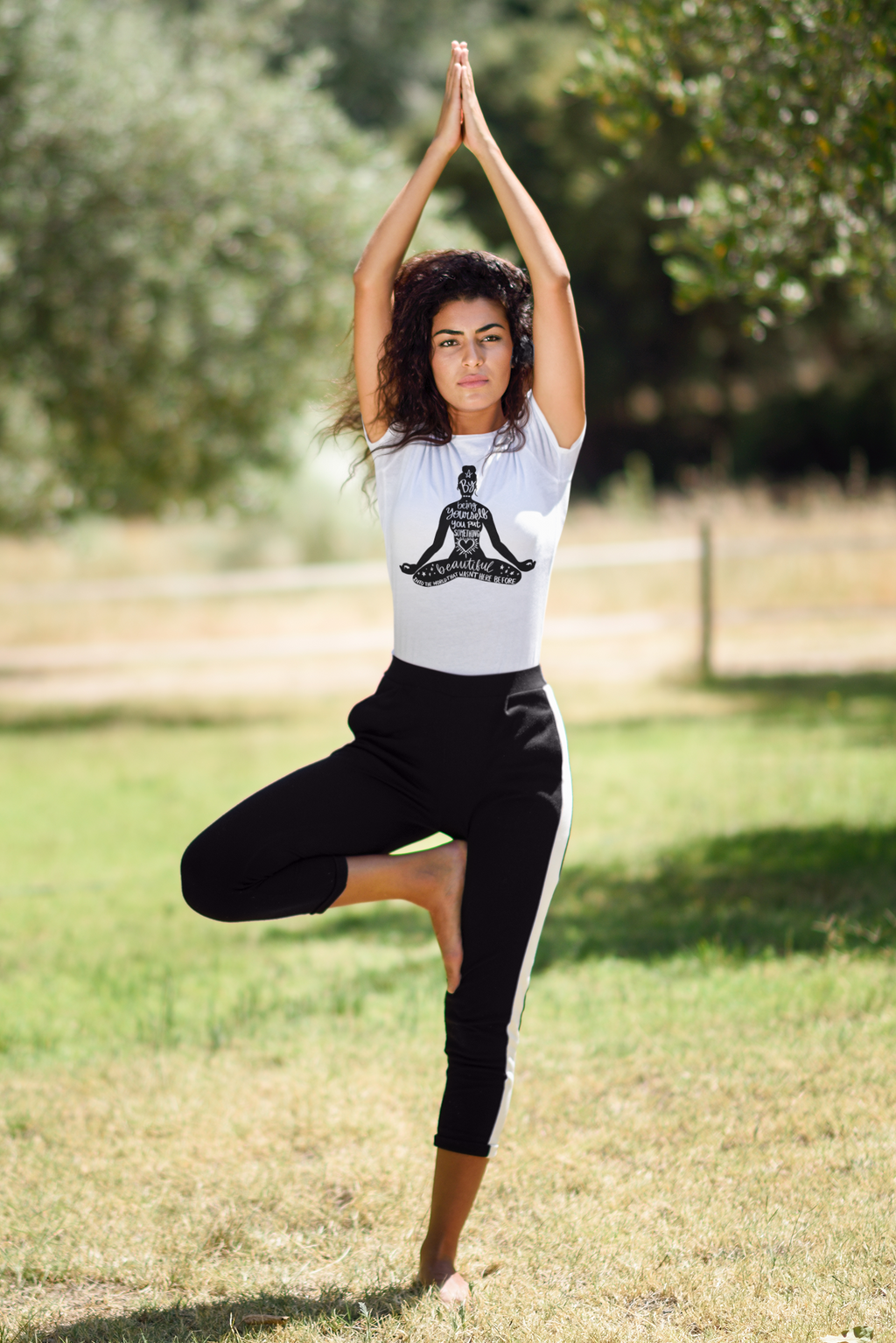 Being Yourself - Yoga Girl Tee
